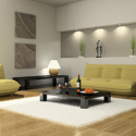 modern living room lighting