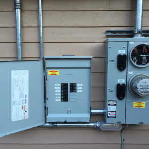 meter panel combo install