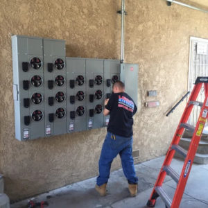 Multi meter panel work