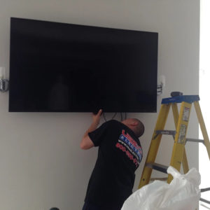 Wall TV Installation Wiring