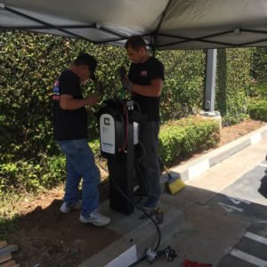 EV Charger Installation Crew