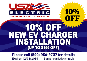 10% off EV charger install